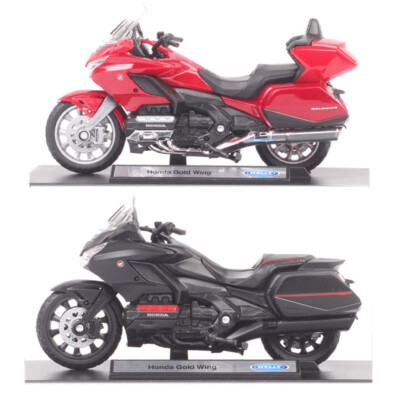 1/18 Scale Welly 2020 Honda Gold Wing Cruiser Bike Model