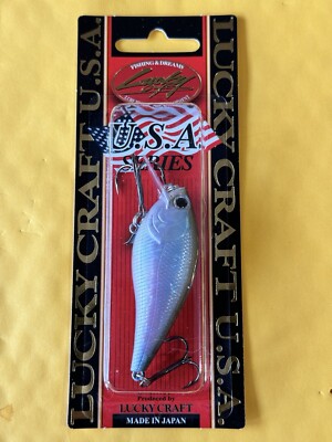 Lucky Craft Fat CB DRS 2 – Leurre Crankbait Flottant – Couleur Crystal Pro Blue – 2 Unités
