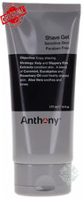 ANTHONY Shave Gel, 6 Fl Oz, Aloe Vera,Eucalyptus,Rosemary NEW