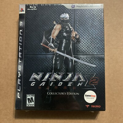 Ninja Gaiden Sigma 2 Collector's Edition (Sony PlayStation 3, 2009) NEW SEALED