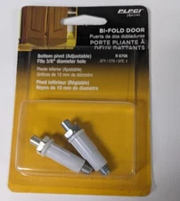 PLPCI Bi-Fold Door Bottom Pivot - 2 Count - N6706 NIB NEW SEALED