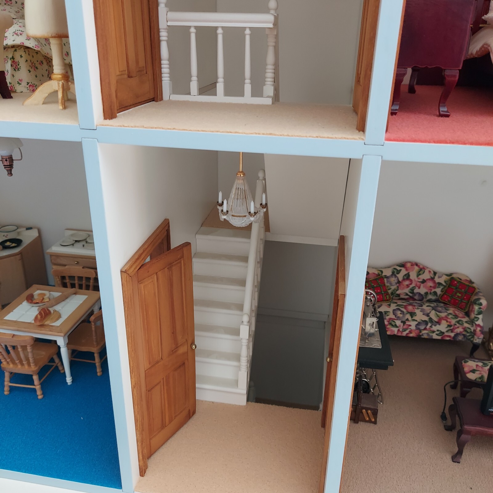 Vintage Dolls House, With Furniture eBay