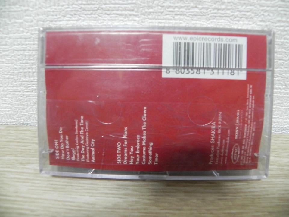 Shakira - Oral Fixation Vol.2 2005 KOREA Cassette Tape / SEALED NEW - Image 3 of 3