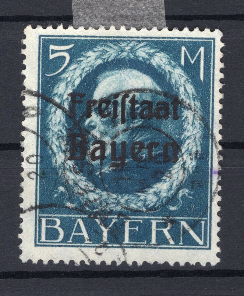 Bayern 168A Genuine Gest. Checked 22EUR (73873)