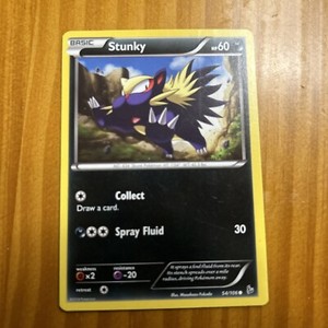 Pokémon TCG Stunky Flashfire 54/106 Regular Common