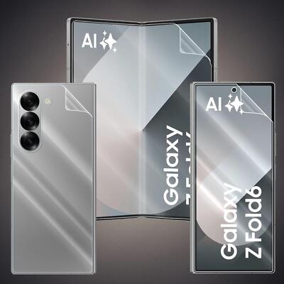 Full Cover Schutz Folie für Samsung Galaxy Z Fold 6 360° Hydrogel 3D Panzerfolie