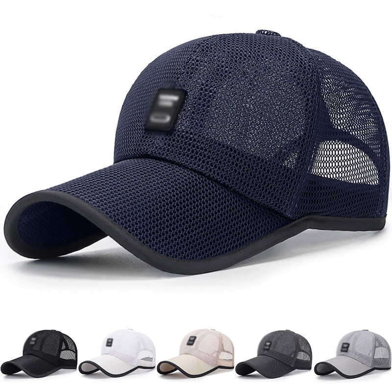 APL ^ Visiera camion donna ombrellone rete cappello pizzo uomo estate baseball berretto 