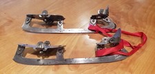 Antique A.G Spalding Clamp On Canadian Club Ice Skates Size10