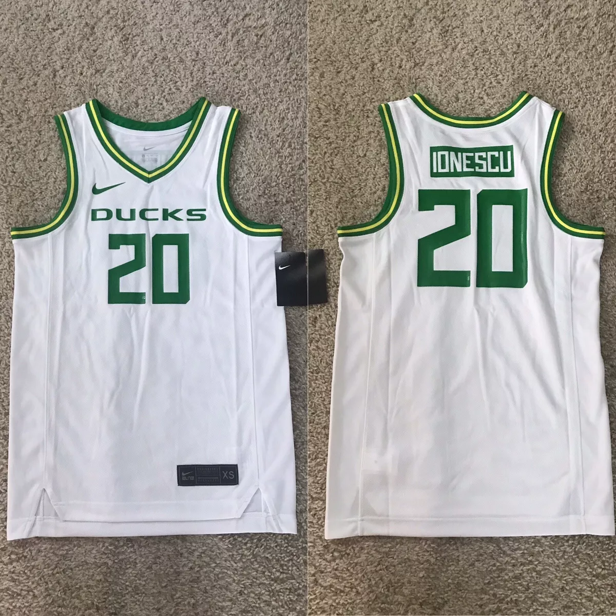 Nike Women's Oregon Ducks Sabrina Ionescu #20 Black Limited Basketball  Jersey