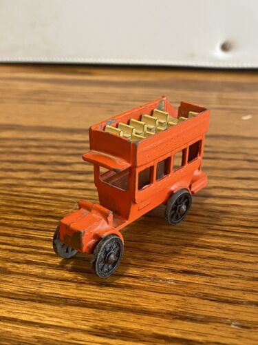 Rare Vintage Charbens Miniature Series #3 Old Bill Double Decker Bus Series - Picture 4 of 12