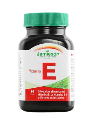 Jamieson Vitamin E Nahrungsergänzungsmittel 90 Perlen