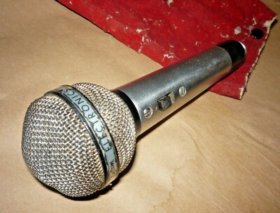 RARE KUSTOM MICROPHONE MODEL K200  FOR SPEAKER HEAD AMPLIFIER 