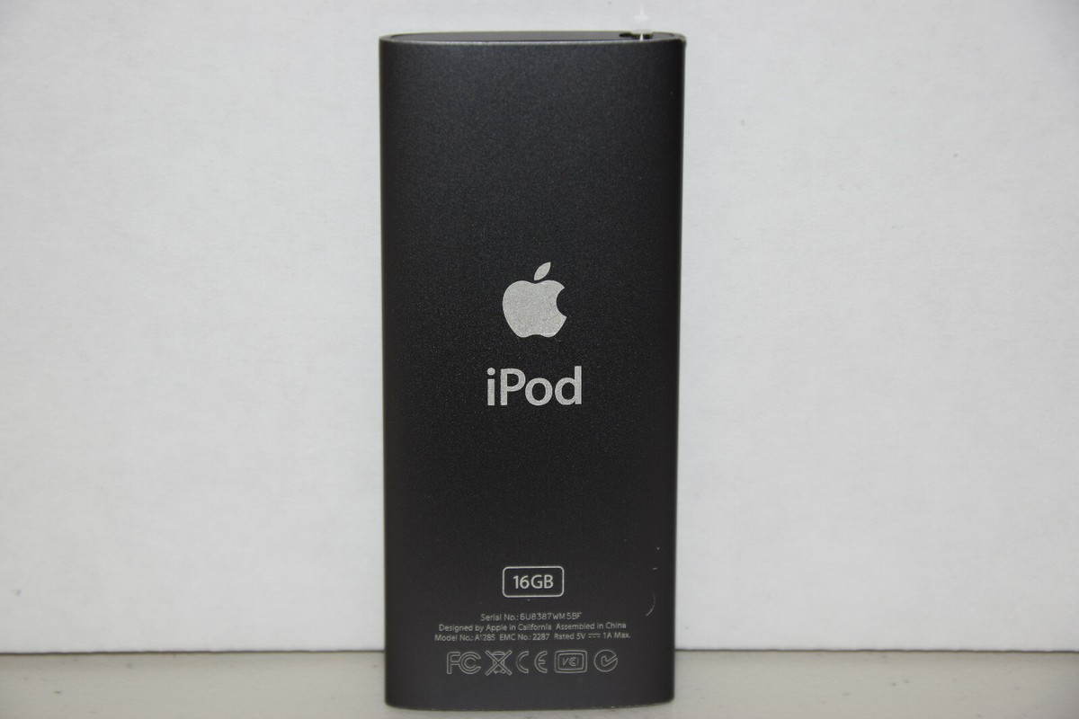 iPod nano 第7世代　ブラック Apple iPod Nano 7th Generation – 16GB, Black, Model A1446