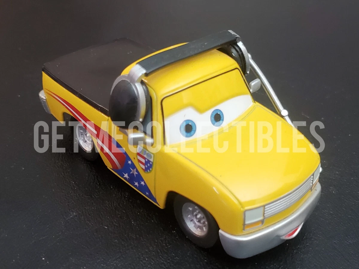 DISNEY STORE PIXAR CARS LOOSE JOHN LASSETIRE JEFF GORVETTE CHIEF