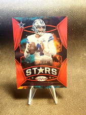 2021 Panini Certified Stars! Dak Prescott! Mirror Pink! #'d/199!! Dallas Cowboys