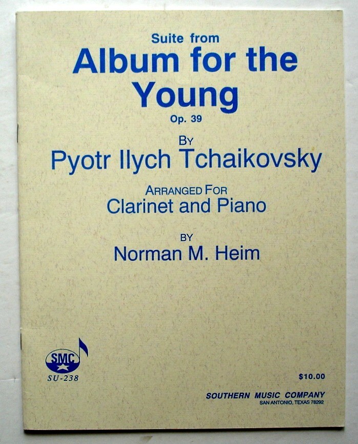 専用ページS-2 Suite from Album for the Young, Clarinet & Piano, Pyotr