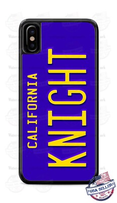 California  Blue Gold Knight Rider Phone Case For iPhone 14 Samsung A52  Google