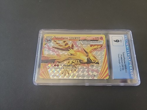 Talonflame BREAK graded CGC 9 for sale on eBay