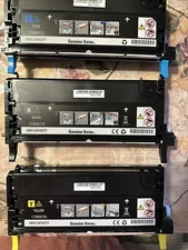 LOT Genuine Xerox B/C/Y High Yield Toner 113R00726 113R00723 113R00725-Used