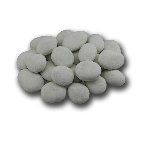 AU 24 PCS Ceramic Pebbles For Gas Ethanol Fireplace,Stove,Fire Pits,Four colors - Picture 3 of 17