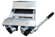 Recovery Roller Moving Skate Wheel Loader, Front swivel wheels Heavy Duty