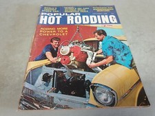 Sep 1966 POPULAR HOT RODDING Mag. MUSTANG , 1957 CHEV