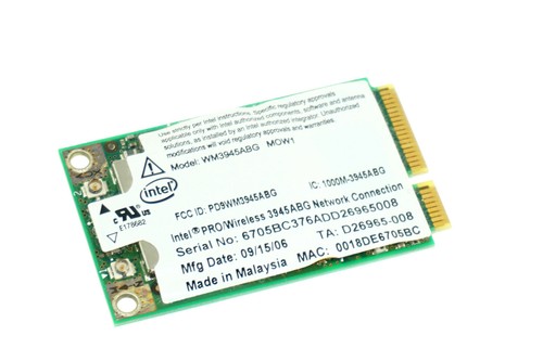 Carte Wifi sans Fil Intel pour Acer Aspire 5720 5720G Carte