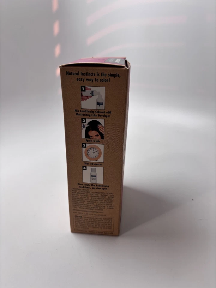 Clairol Natural Instincts 13 замшевый светло-коричневый цвет волос новый из старых запасов уровень 2 - Изображение 3 из 4