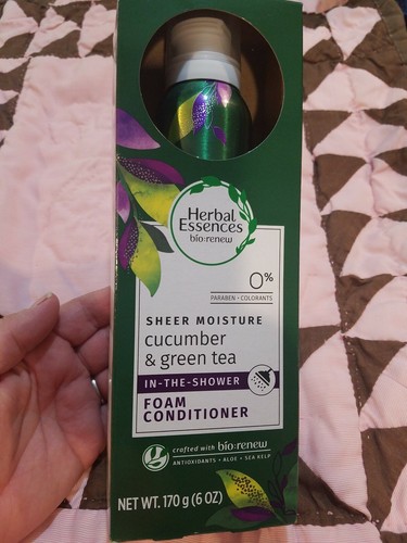 Herbal Essences Bio Renew Cucumber & Green Tea In The Shower Foam Conditioner