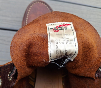 Red Wing 8146 Roughneck 10.5D | eBay