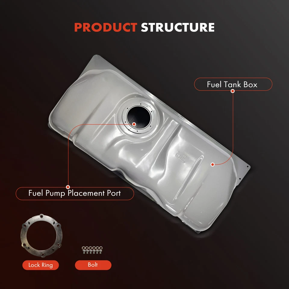 Tanque de combustible de 20 galones para Ford Crown Victoria Lincoln Town Car Mercury 1998-2000 4,6 L Foto 2 de 4