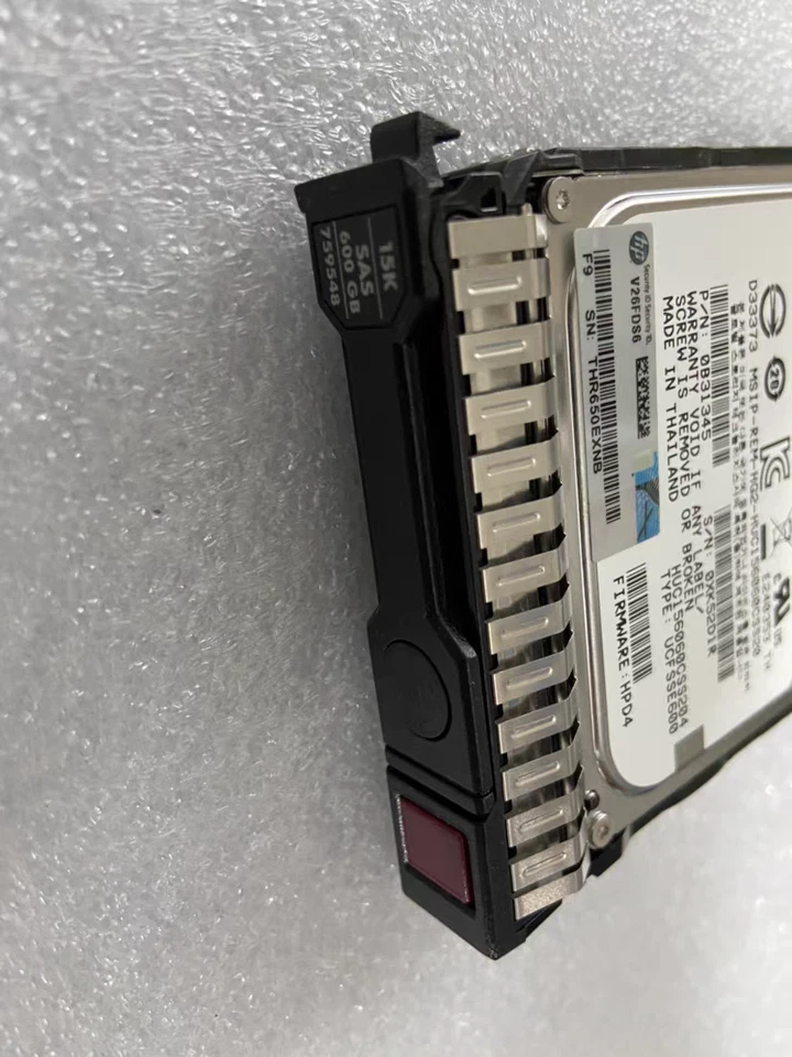 HPE 759212-B21 759548-001 600GB 12G SAS 15K RPM 2.5" ENT SC Hard Disk Drive - Image 3 of 4