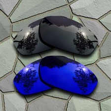 Grey Black Violet Blue Polarized Lenses Replacement For-Costa Del Mar Brine BR11