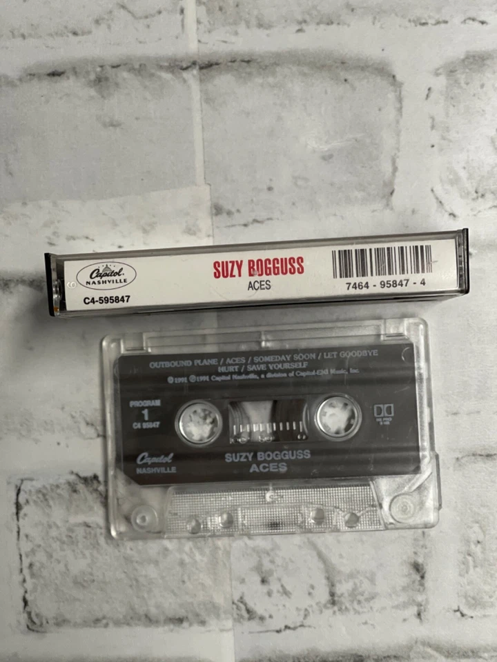 Suzy Bogguss Voices in the Wind Cassette Tape 1991 Vintage Vtg VG Condition - Image 2 of 3