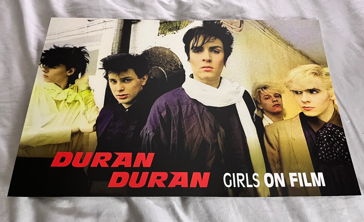 Duran Duran レコード 付属ポスター付き Vintage 1990s Duran Duran Poster Book - Includes 5 of 12