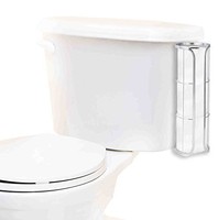 Home Basics Over The Tank Chrome Toilet Paper Holder, New, Free Shipping on sale Home Basics Over The Tank Chrome Toilet Paper Holder, New, Free Shipping on sale