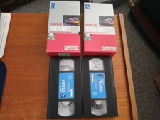 The Story Of Trains 2-Tape Set, Double Pack VHS Video David Shepherd