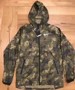 nike camo running jacket