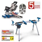 Scheppach Kapp und Gehrungssäge HM216 Zugsäge Kappsäge 2.Sägeblatt Set mit UG200