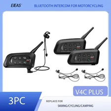 EJEAS Profession Referee Intercom 4 People 1500m Bluetooth Waterproof Headset 3X