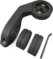 Flush Out-Front Bike Mount for Garmin Edge, Plastic Extended Cycling Handlebar G