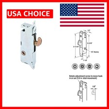 Durable Mortise Lock for Sliding Patio Doors - 45 Keyway, Easy Install