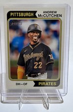 Andrew McCutchen 2023 Topps Heritage Position/Name Swap Variation Parallel SP