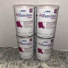 4 CANS Nestle Hypoallergenic Alfami0 Jr JUNIOR UNFLAVORED 14.1 oz Ex 01/2027