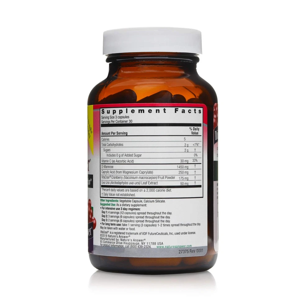 Respuesta UT con D-manosa 1955 mg 90 unidades | Soporte del tracto urinario y la vejiga |... Foto 4 de 4