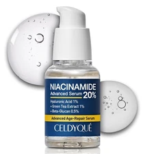 Niacinamide 20% Serum with Hyaluronic Acid - Pore Minimizer, Even Skin Tone
