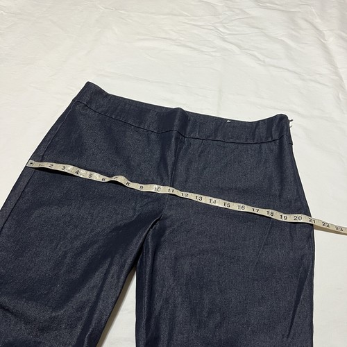 Talbots Chatham Ankle Pants Women’s Size 16 Denim-like High Rise Slim Stretch - Picture 8 of 15