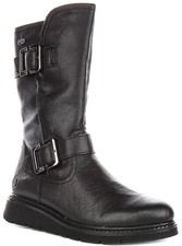 Remonte Warm Lined Zip Lace Womens Ankle Boots Black US 6 - 10