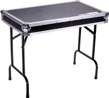 Deejay LED TBH FLIGHT CASE UNIVERSAL FOLD OUT DJ TABLE IN 36WX21DX30 H