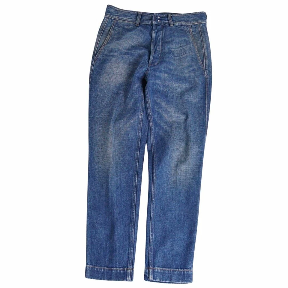Pantalones de mezclilla Tom Ford ajustados pantalones de algodón lisos para hombre 29 usados MOLO-0 Foto 2 de 4